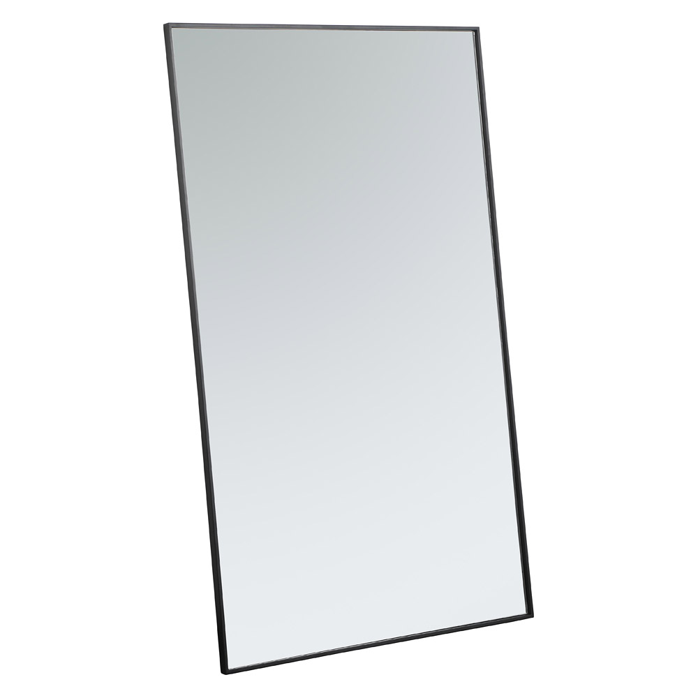 Elegant Wall Mirror - Black, L 60" (MR43660BK)