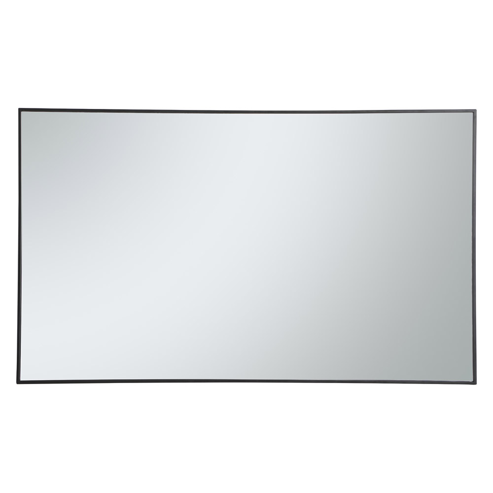 Elegant Wall Mirror - Black, L 60" (MR43660BK)