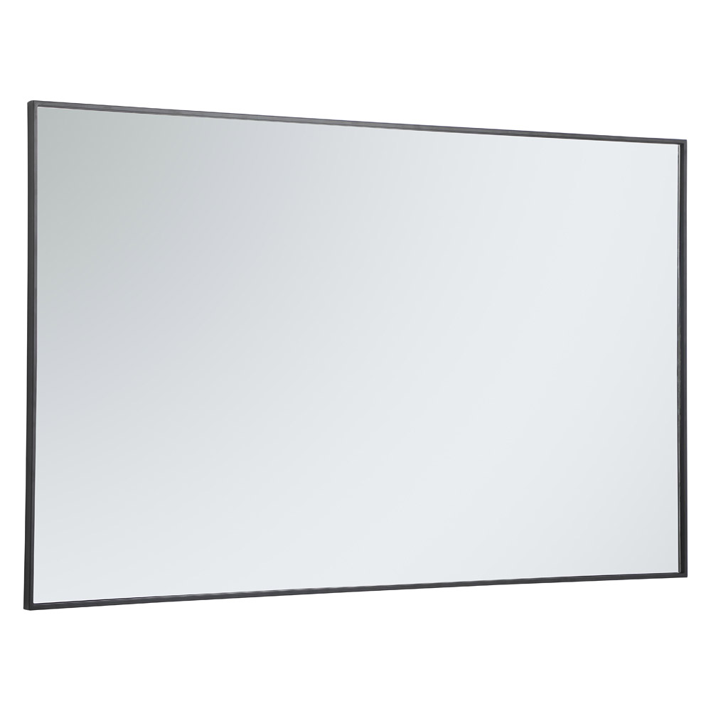 Elegant Wall Mirror - Black, L 60" (MR43660BK)