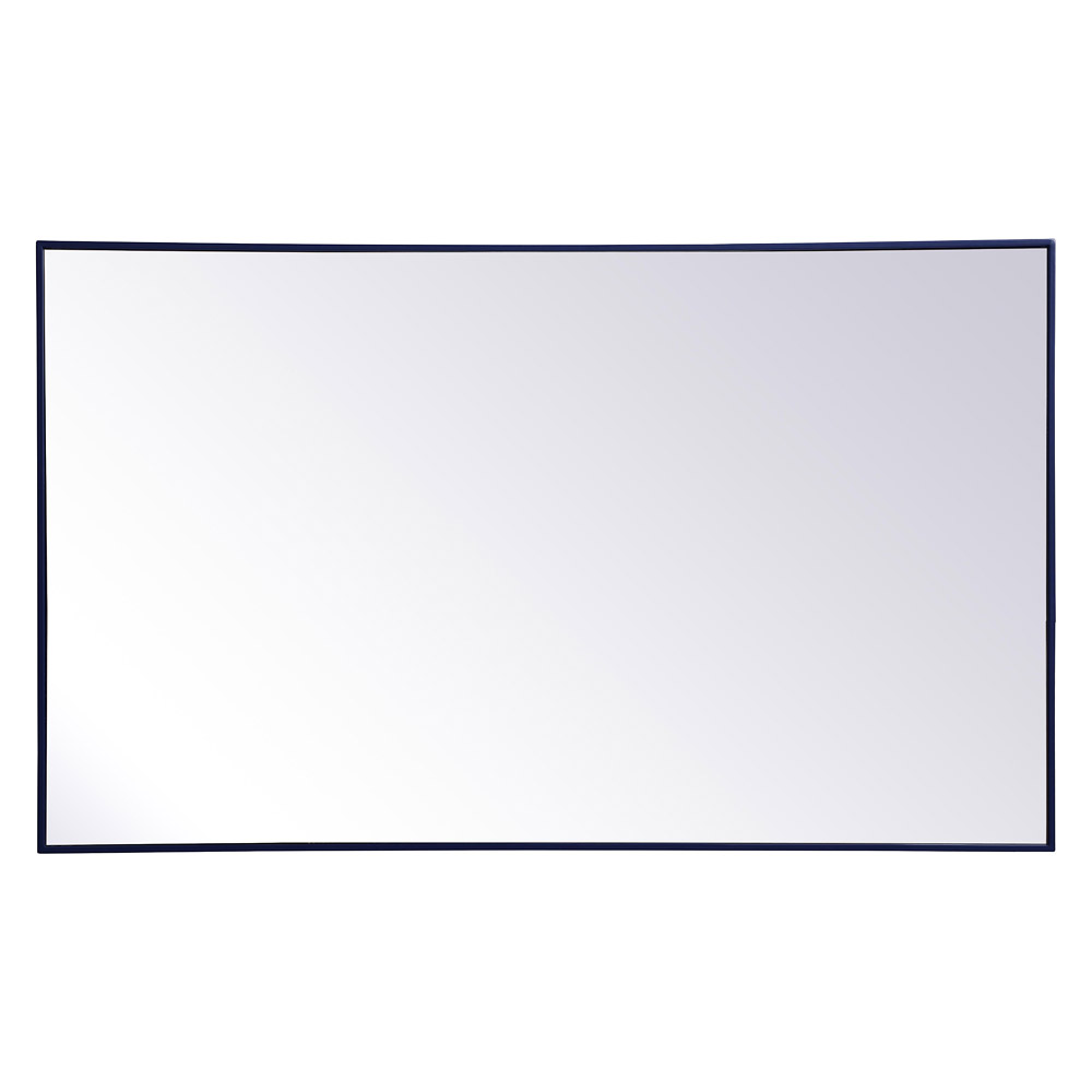 Elegant Wall Mirror - Blue, L 60" (MR43660BL)