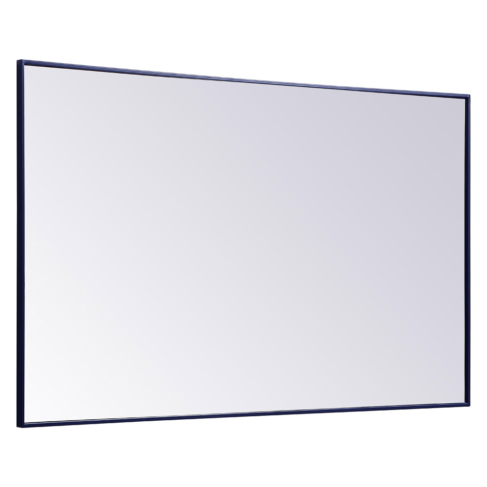 Elegant Wall Mirror - Blue, L 60" (MR43660BL)