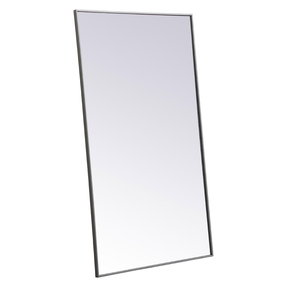 Elegant Wall Mirror - Gray, L 60" (MR43660GR)