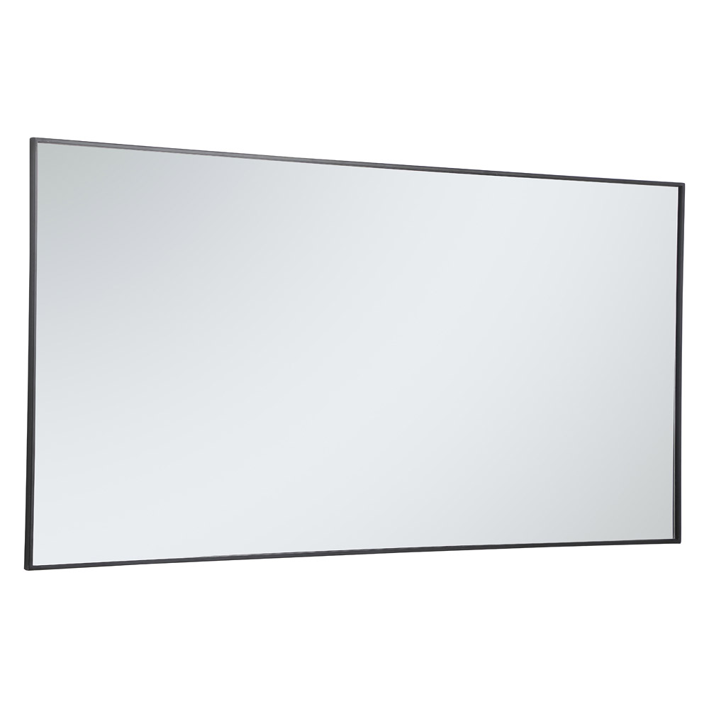 Elegant Wall Mirror - Black, L 72" (MR43672BK)