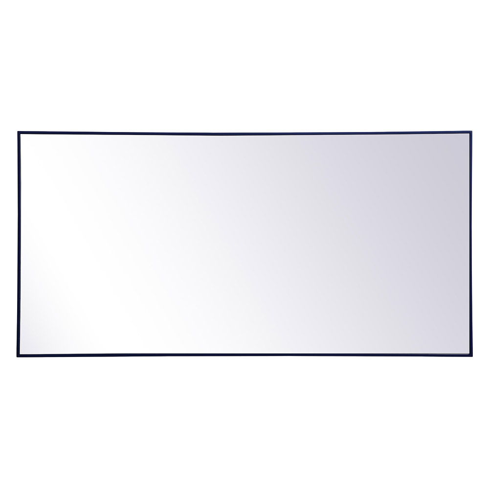 Elegant Wall Mirror - Blue, L 72" (MR43672BL)