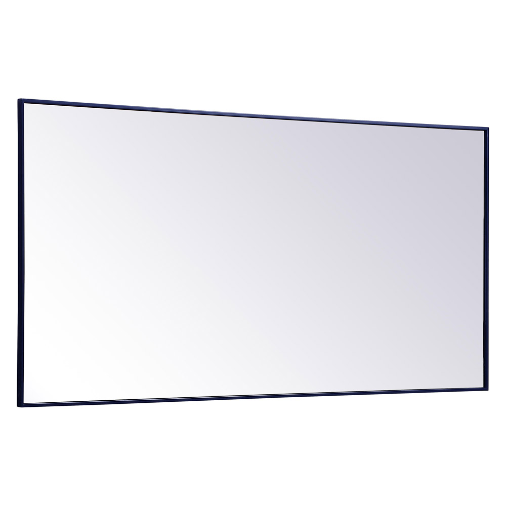 Elegant Wall Mirror - Blue, L 72" (MR43672BL)