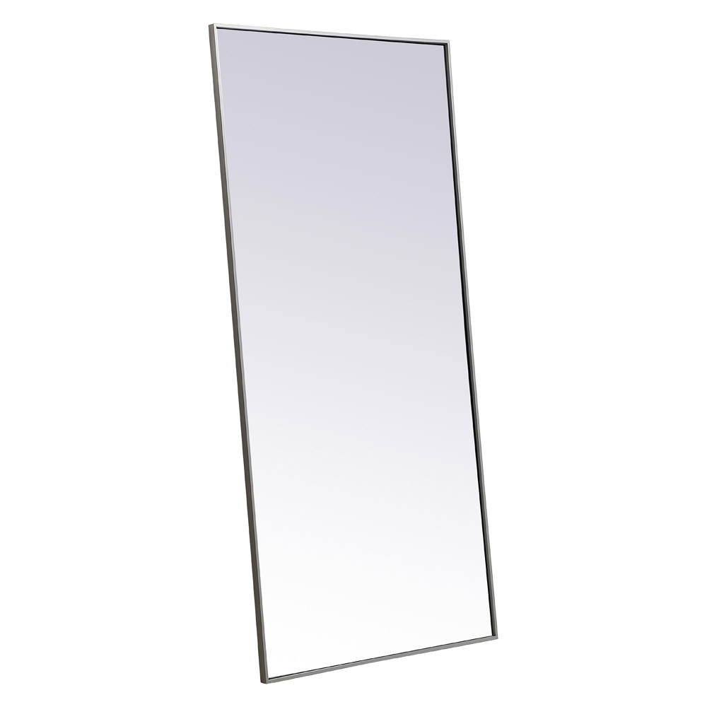 Elegant Wall Mirror - Gray, L 72" (MR43672GR)