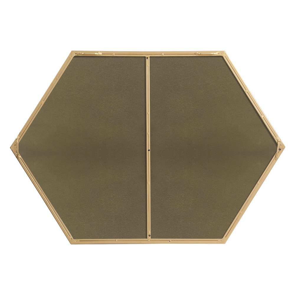 Elegant Wall Mirror - Brass, L 24" (MR4424BR)