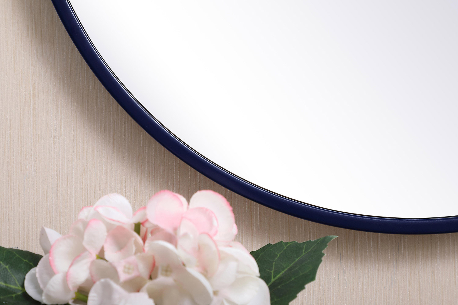 Elegant Wall Mirror - Blue, L 18" (MR4718BL)