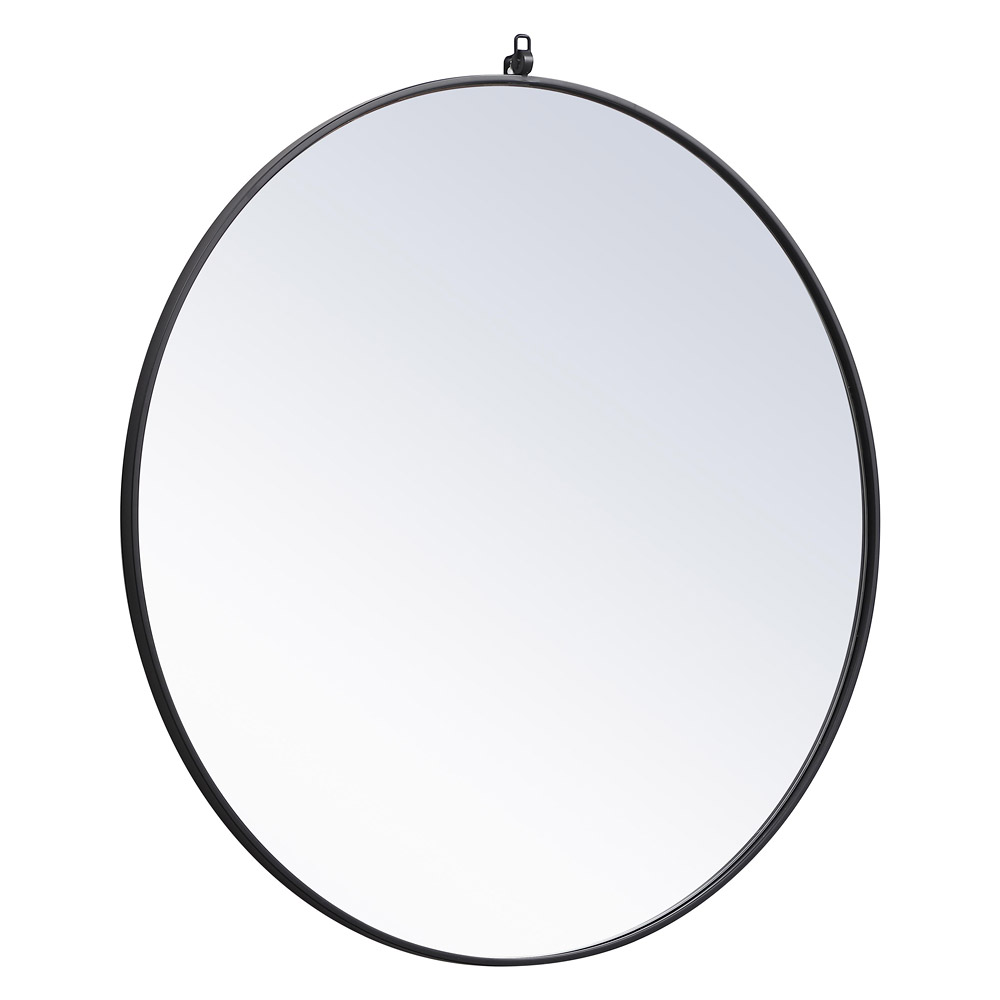 Elegant Wall Mirror - Black, L 39" (MR4739BK)