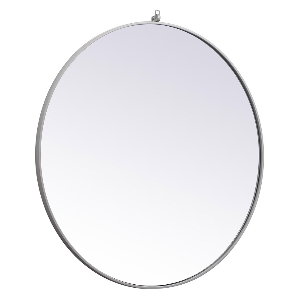 Elegant Wall Mirror - Gray, L 39" (MR4739GR)