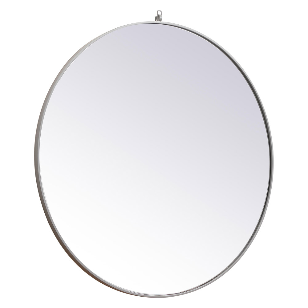 Elegant Wall Mirror - Gray, L 45" (MR4745GR)