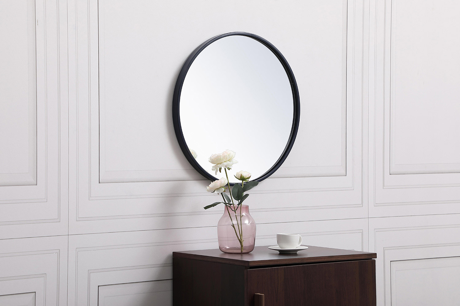 Elegant Wall Mirror - Blue, L 18" (MR4818BL)