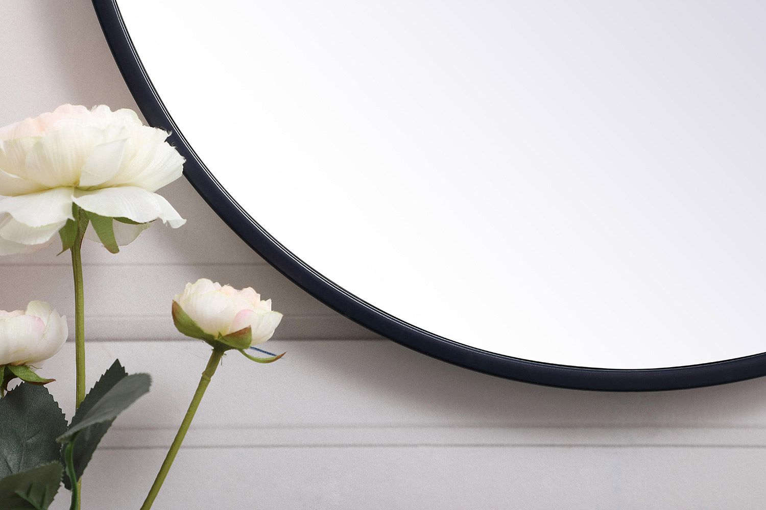 Elegant Wall Mirror - Blue, L 18" (MR4818BL)