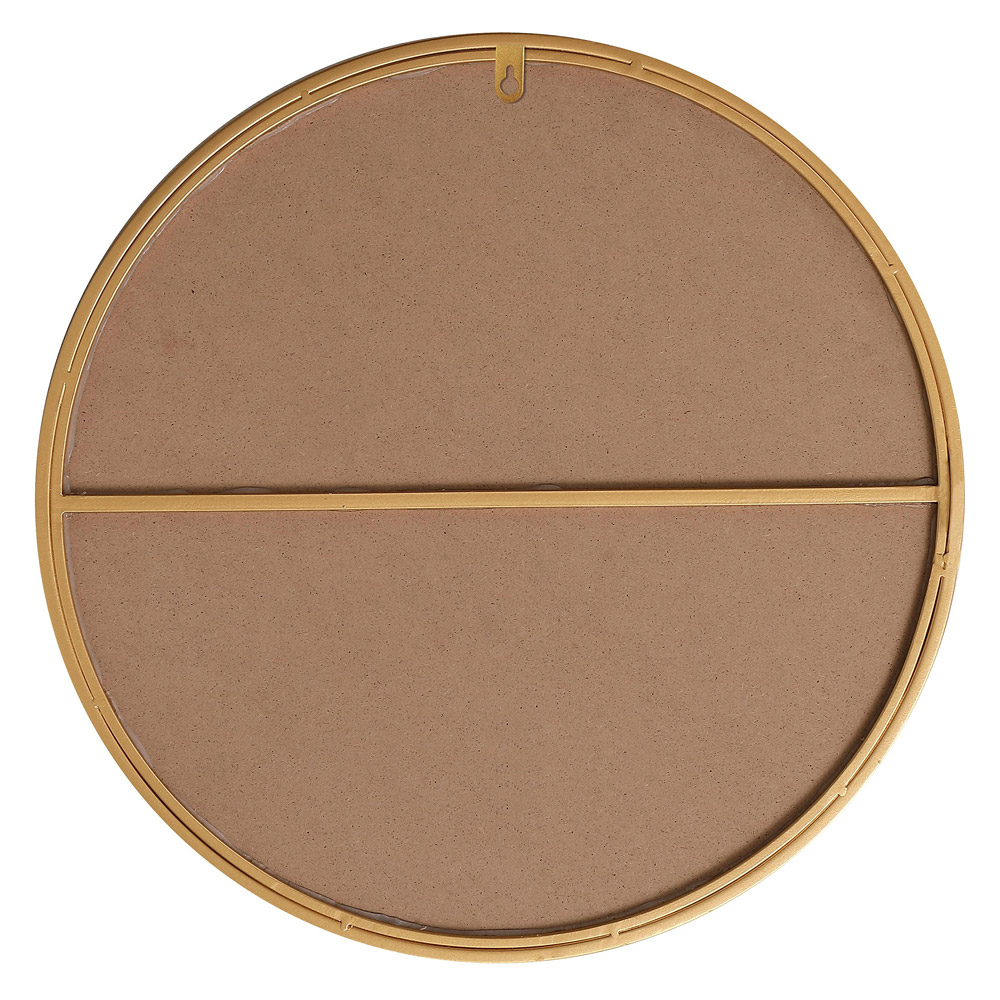 Elegant Wall Mirror - Brass, L 21" (MR4821BR)