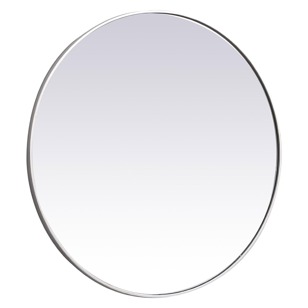 Elegant Wall Mirror - Silver, L 39" (MR4839S)