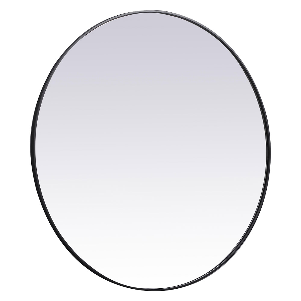 Elegant Wall Mirror - Black, L 45" (MR4845BK)