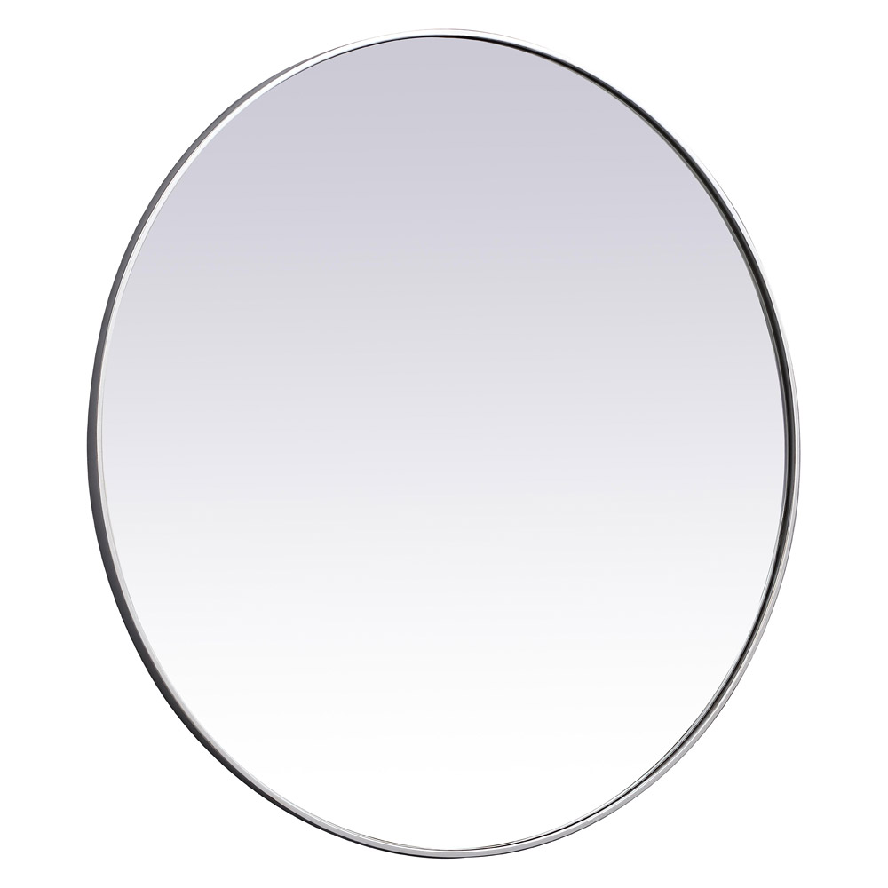 Elegant Wall Mirror - Silver, L 45" (MR4845S)