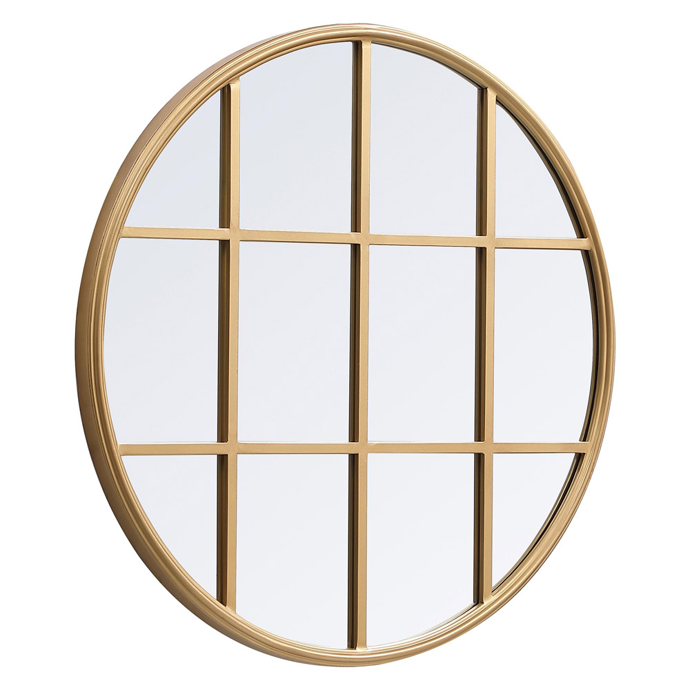 Elegant Wall Mirror - Brass, L 28" (MR632828BR)