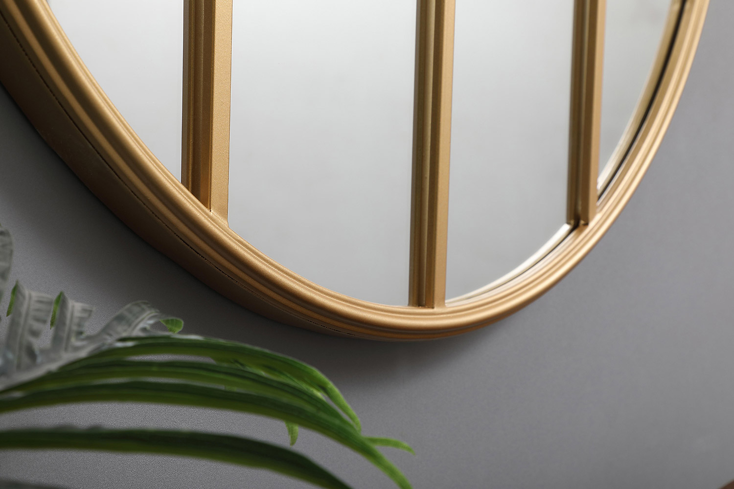 Elegant Wall Mirror - Brass, L 31.5" (MR633232BR)