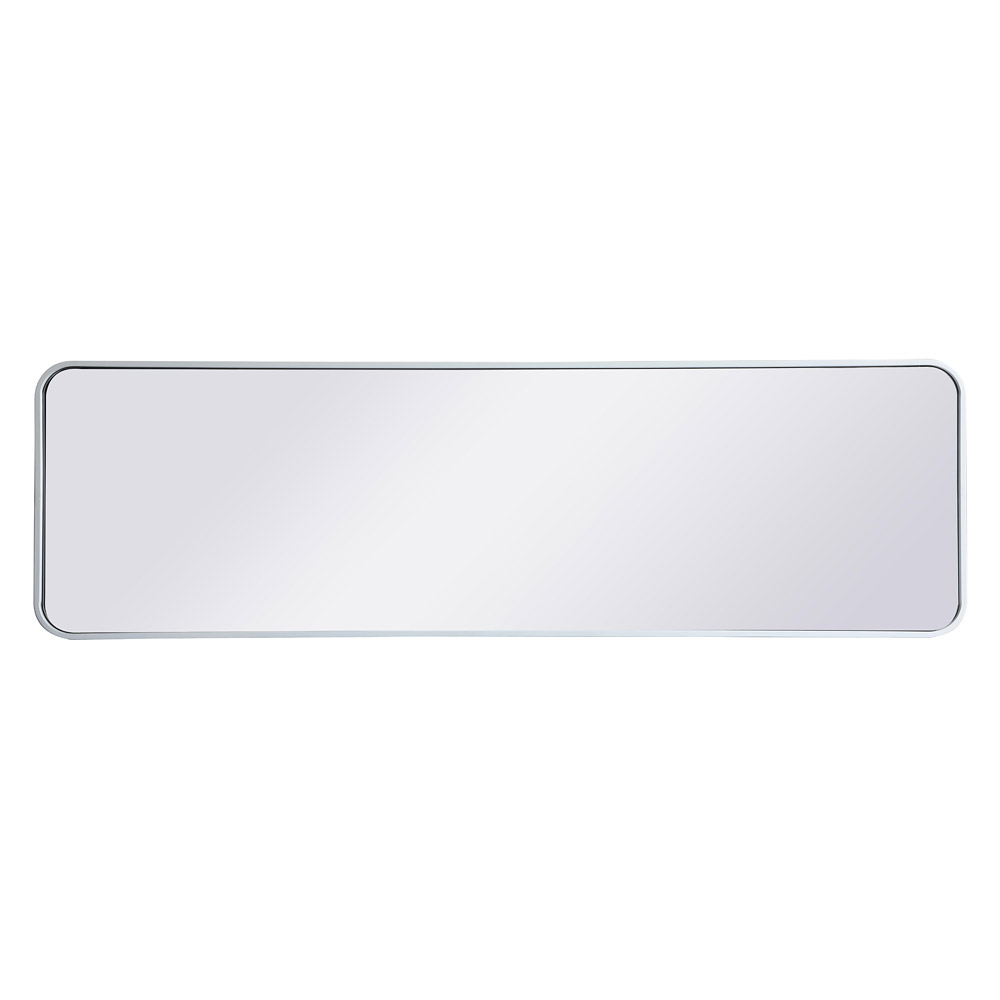 Elegant Wall Mirror - White, L 60" (MR801860WH)