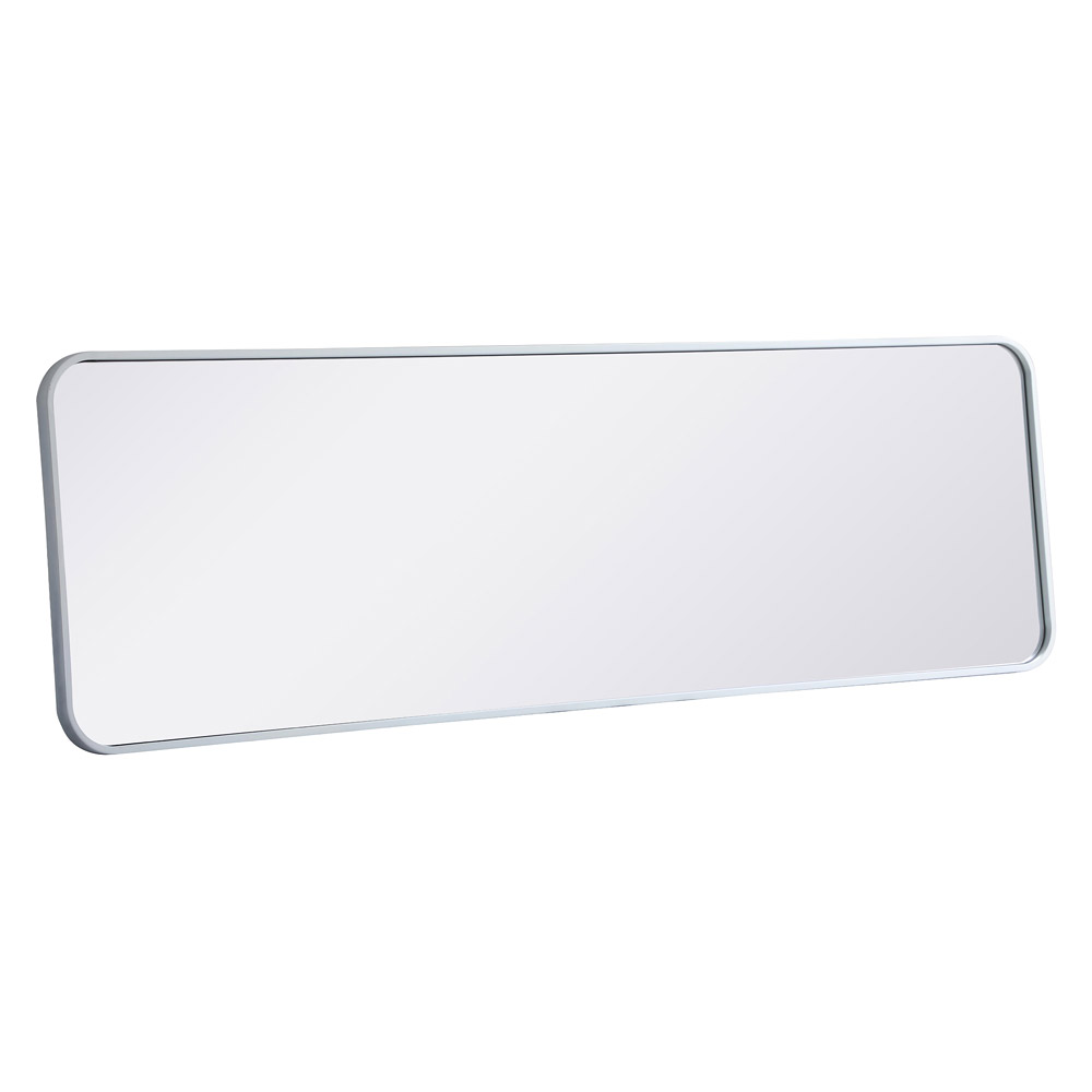 Elegant Wall Mirror - White, L 60" (MR801860WH)