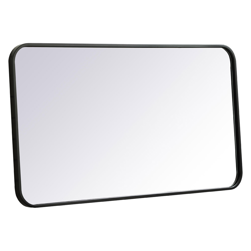 Elegant Wall Mirror - Black, L 36" (MR802036BK)