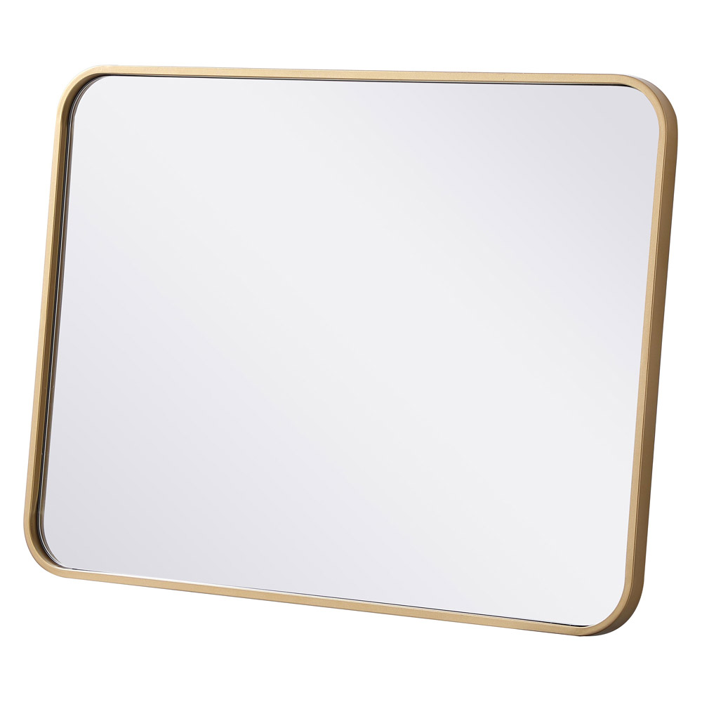 Elegant Wall Mirror - Brass, L 30" (MR802230BR)