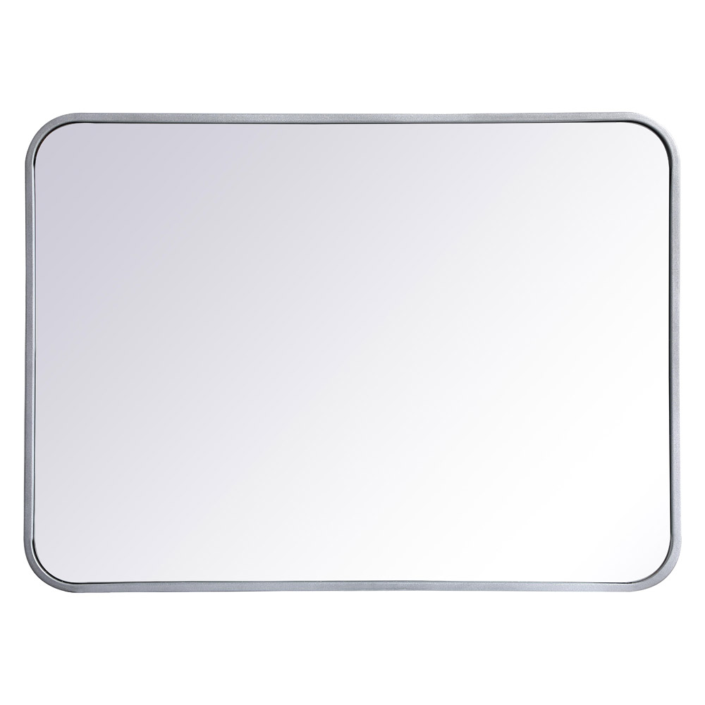 Elegant Wall Mirror - Silver, L 30" (MR802230S)