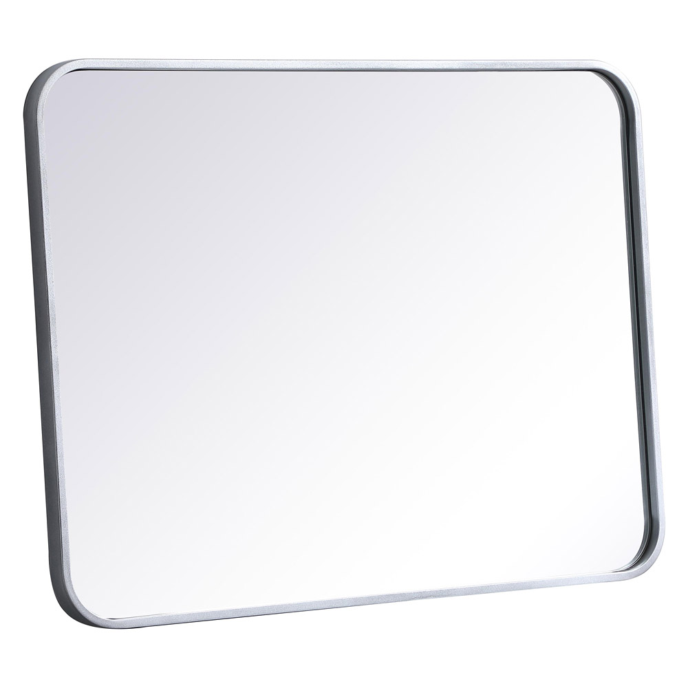 Elegant Wall Mirror - Silver, L 30" (MR802230S)