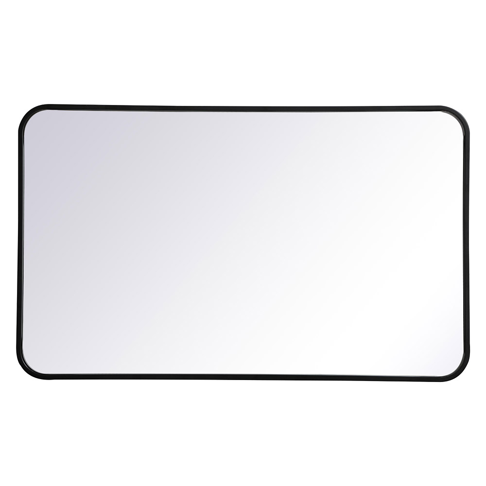 Elegant Wall Mirror - Black, L 36" (MR802236BK)