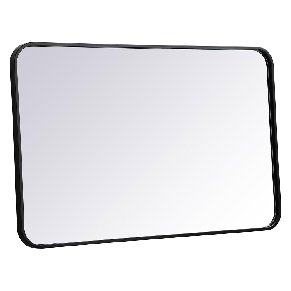 Elegant Wall Mirror - Black, L 36" (MR802236BK)