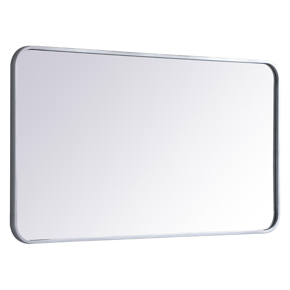 Elegant Wall Mirror - Silver, L 40" (MR802240S)