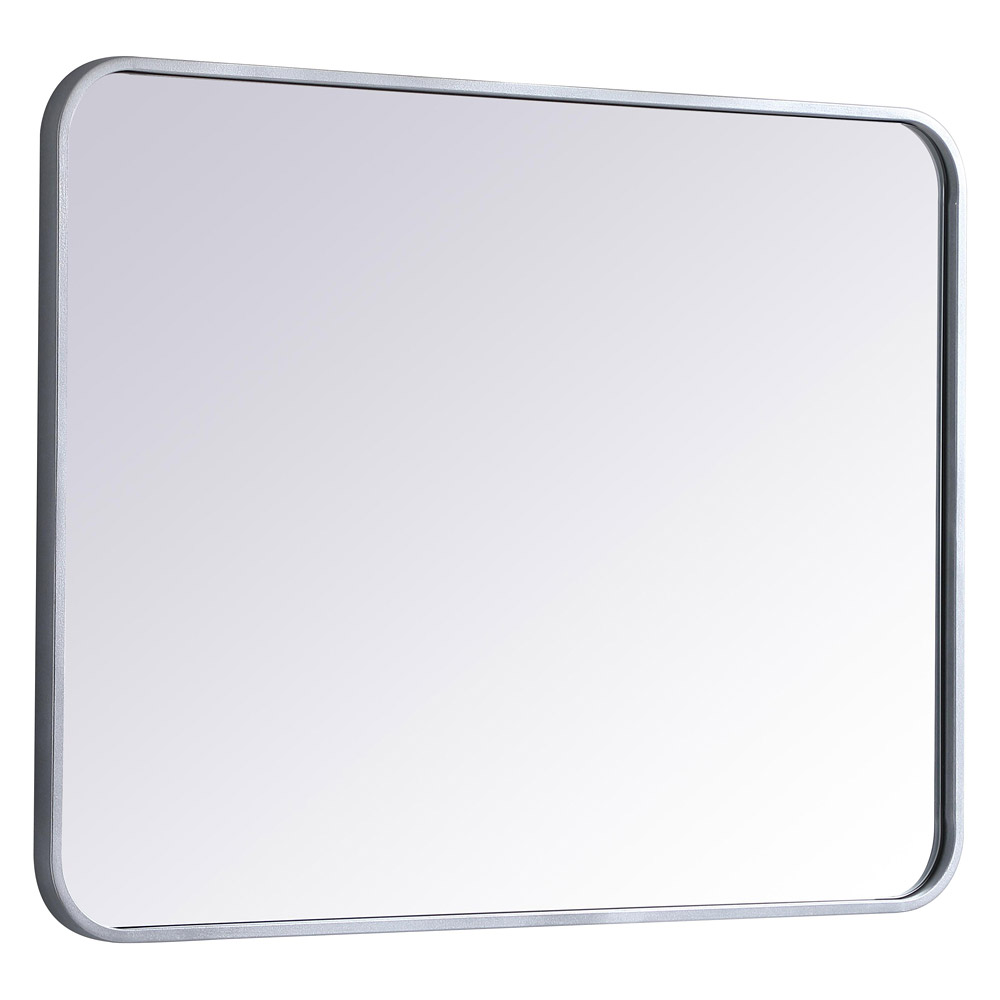 Elegant Wall Mirror - Silver, L 32" (MR802432S)