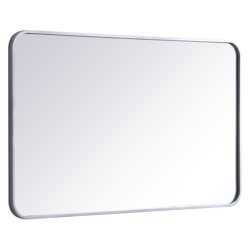 Elegant Wall Mirror - Silver, L 40" (MR802440S)