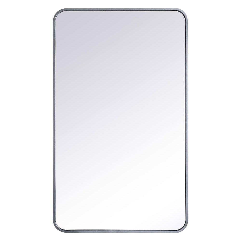 Elegant Wall Mirror - Silver, L 40" (MR802440S)