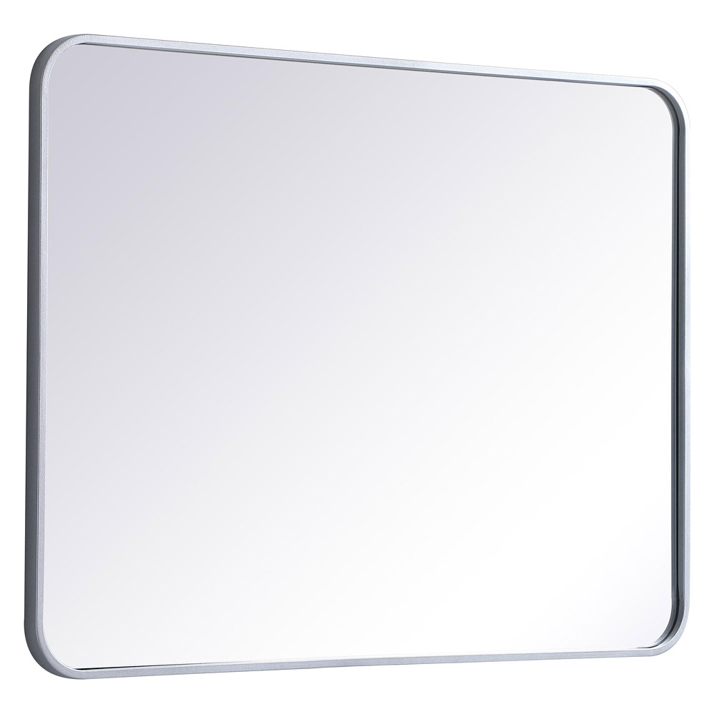 Elegant Wall Mirror - Silver, L 36" (MR802736S)