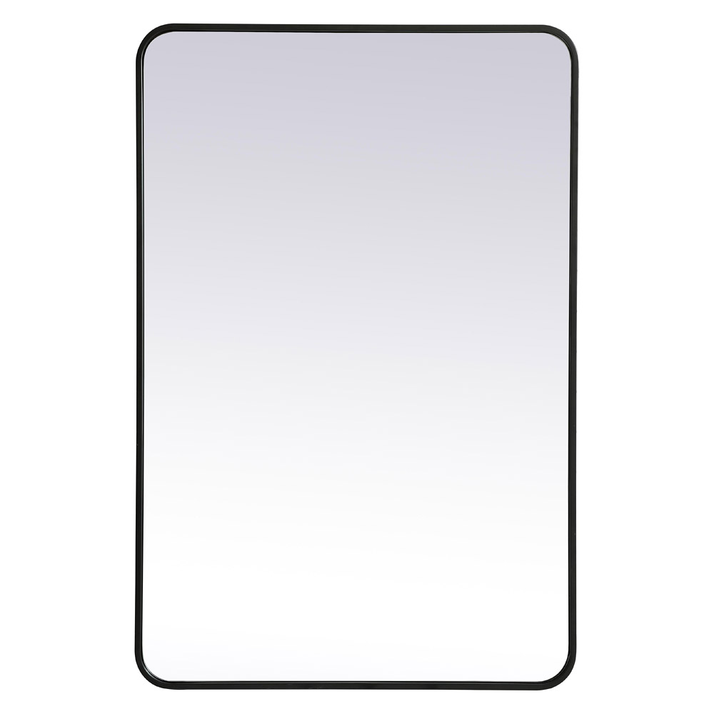 Elegant Wall Mirror - Black, L 42" (MR802842BK)