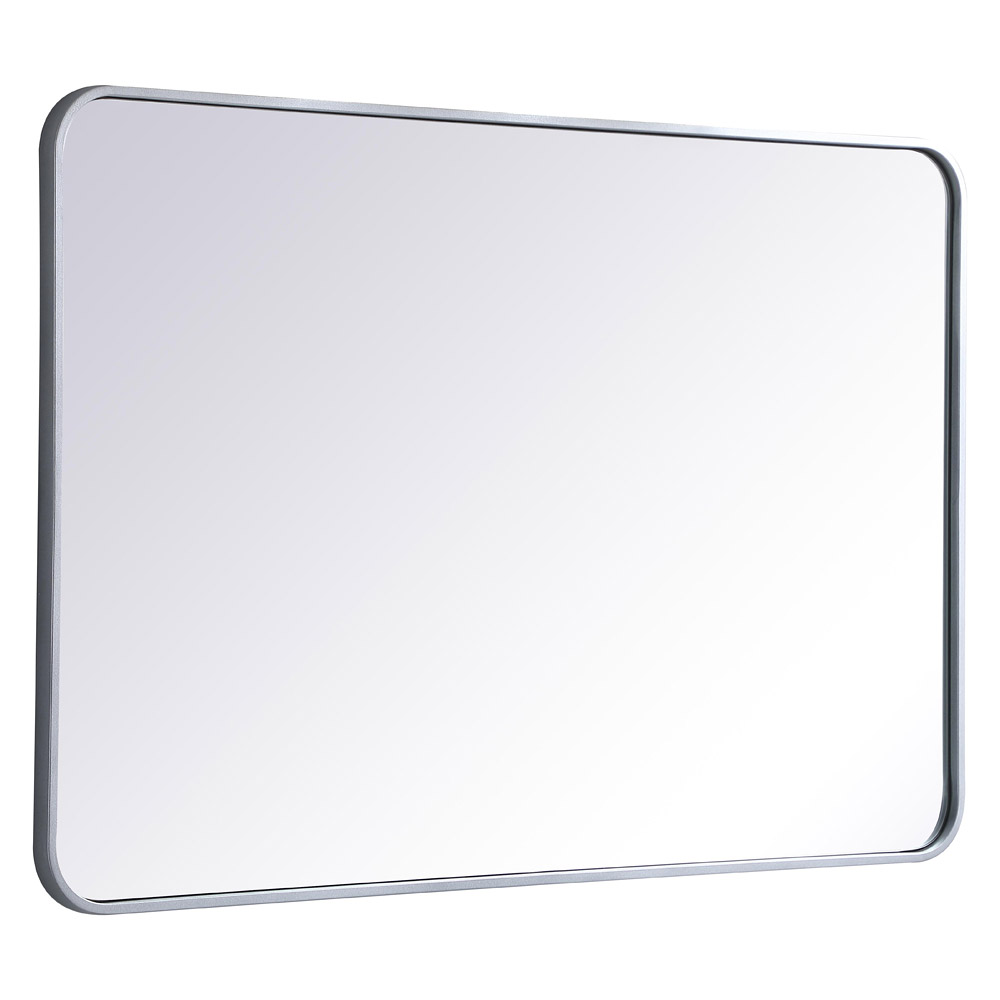 Elegant Wall Mirror - Silver, L 42" (MR802842S)