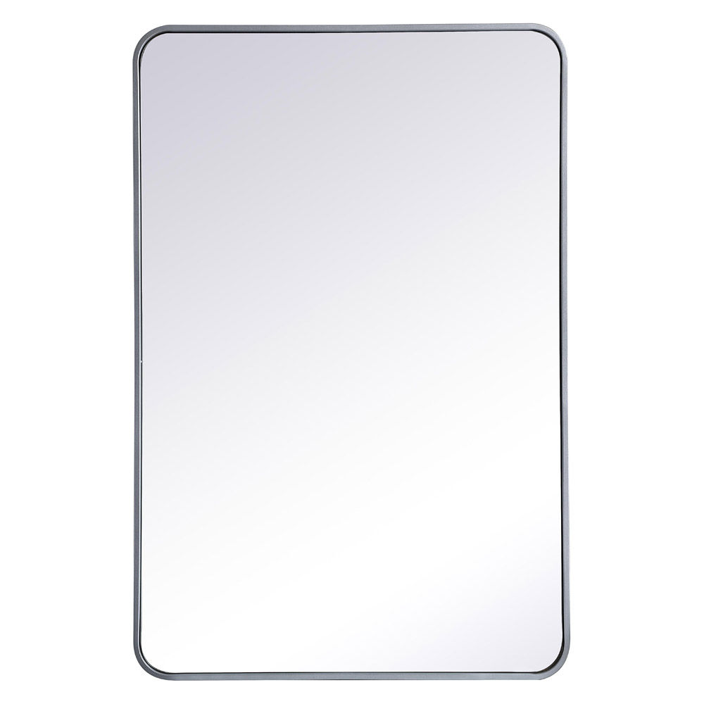 Elegant Wall Mirror - Silver, L 42" (MR802842S)