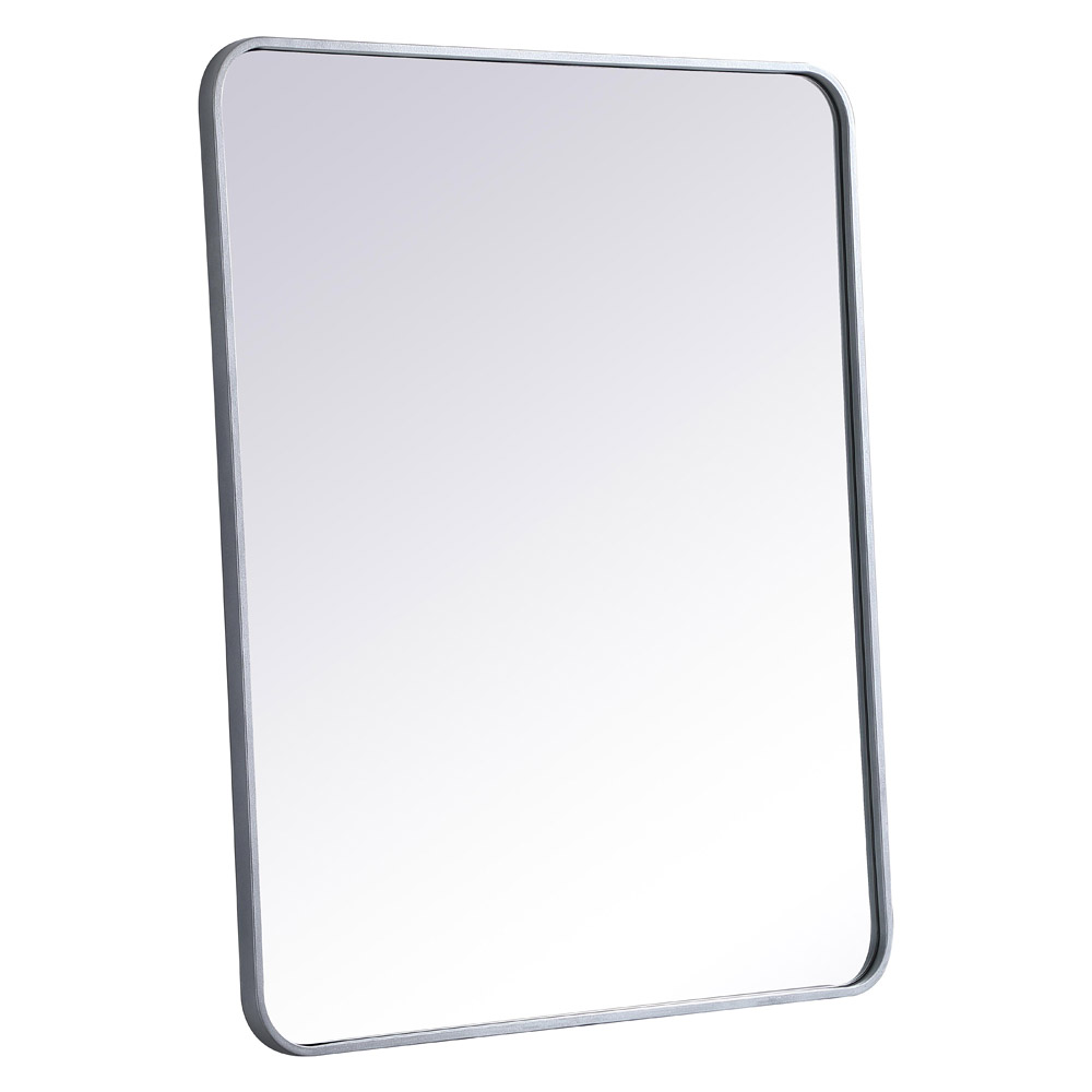 Elegant Wall Mirror - Silver, L 36" (MR803036S)