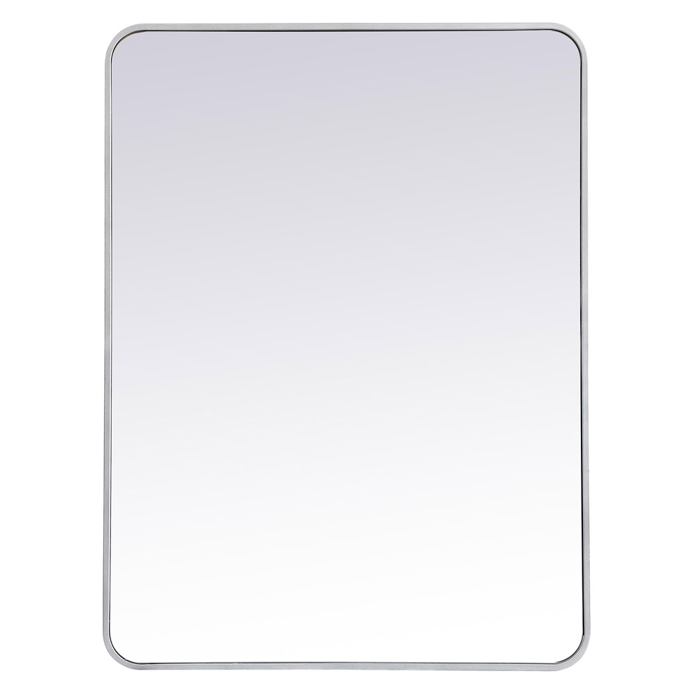 Elegant Wall Mirror - Silver, L 40" (MR803040S)