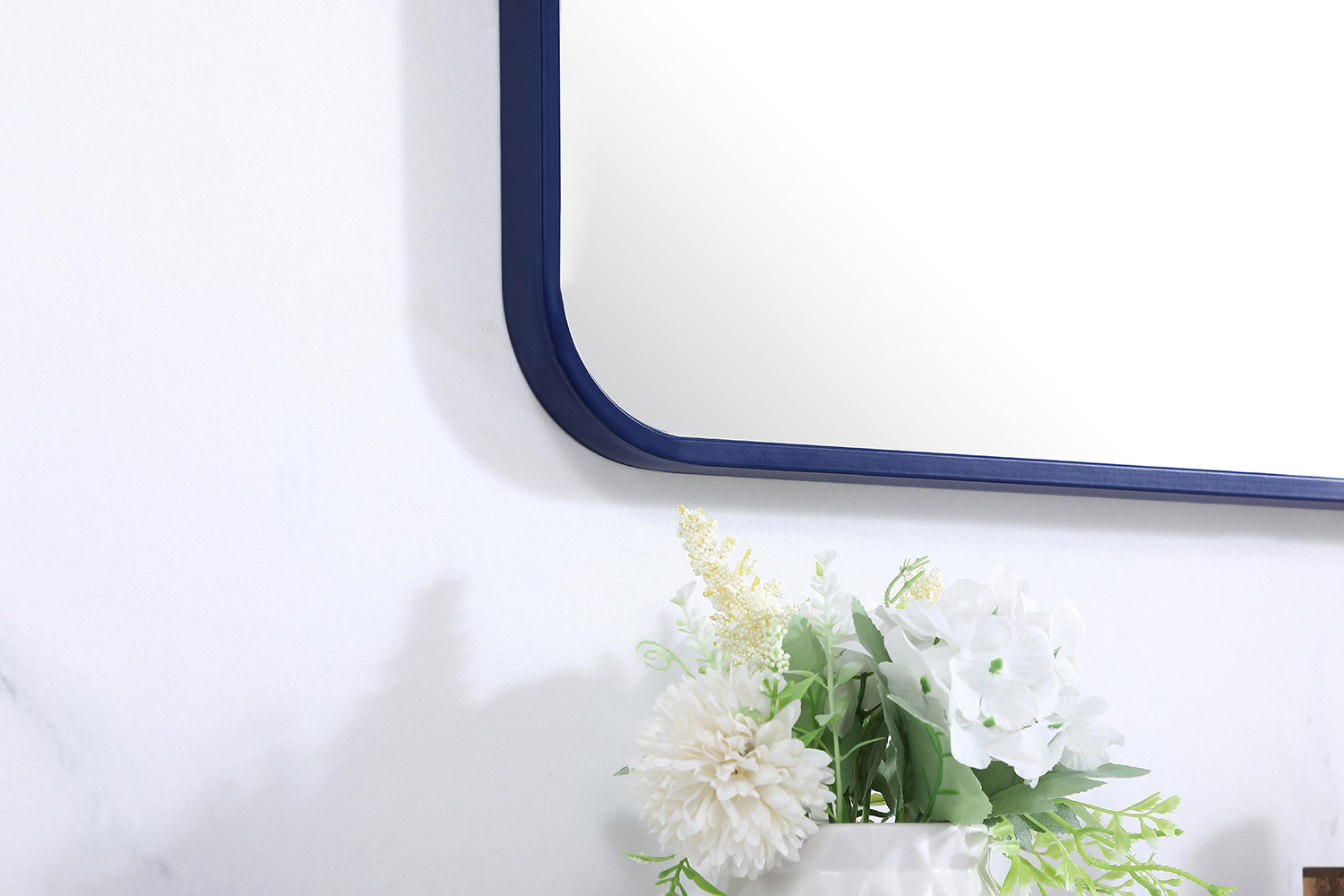 Elegant Wall Mirror - Blue, L 60" (MR803060BL)