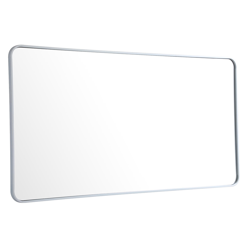 Elegant Wall Mirror - White, L 60" (MR803060WH)