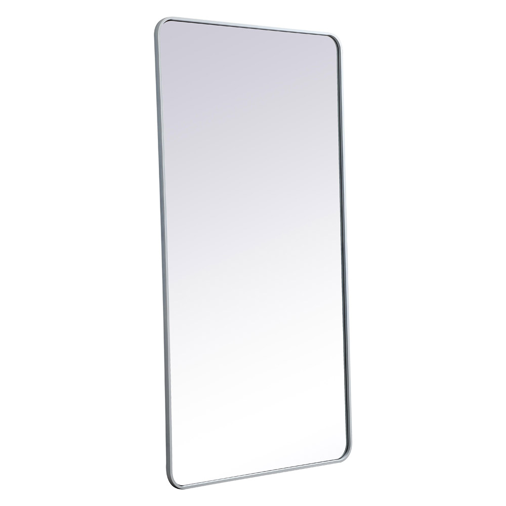 Elegant Wall Mirror - White, L 60" (MR803060WH)