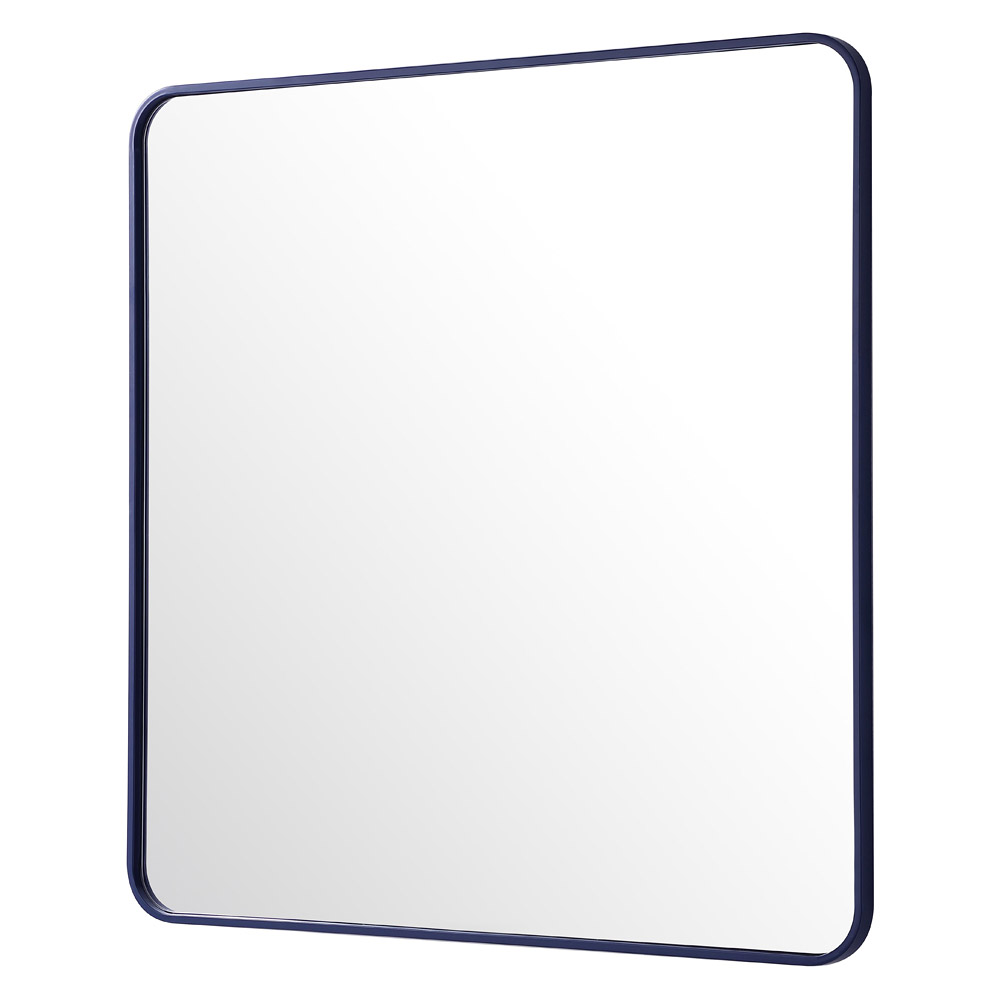 Elegant Wall Mirror - Blue, L 36" (MR803636BL)