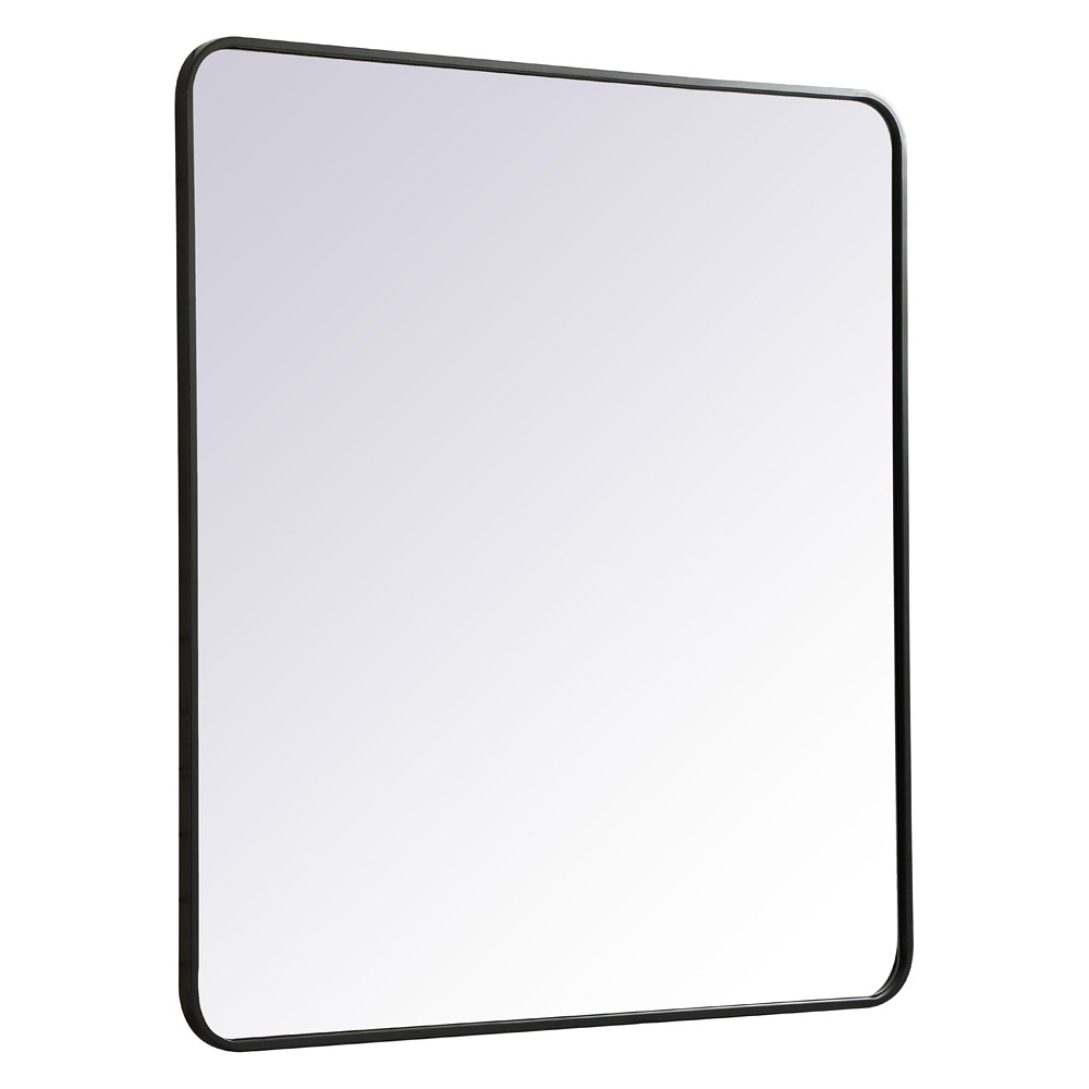 Elegant Wall Mirror - Black, L 40" (MR803640BK)