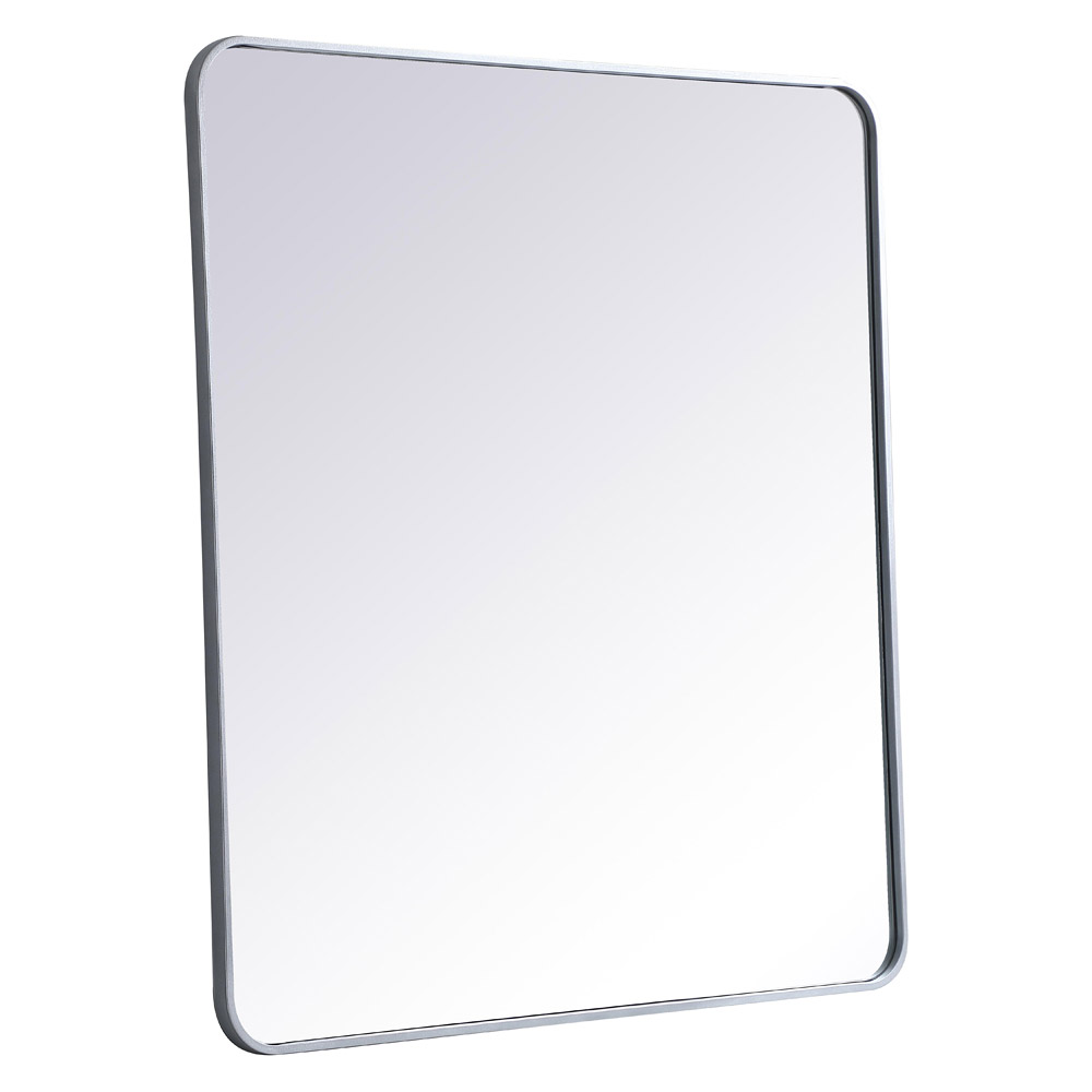 Elegant Wall Mirror - Silver, L 40" (MR803640S)