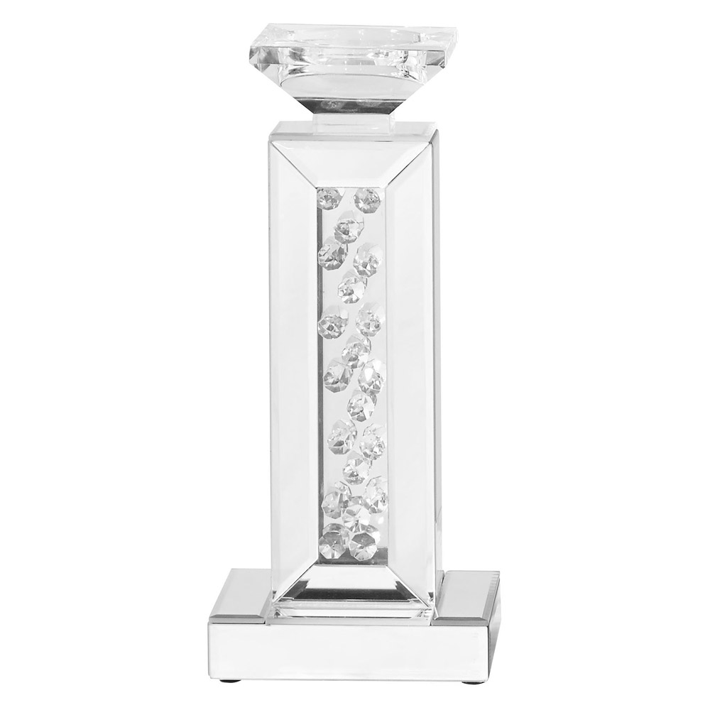 Elegant - Sparkle Contemporary Crystal Candleholder (PNT-MR9111)