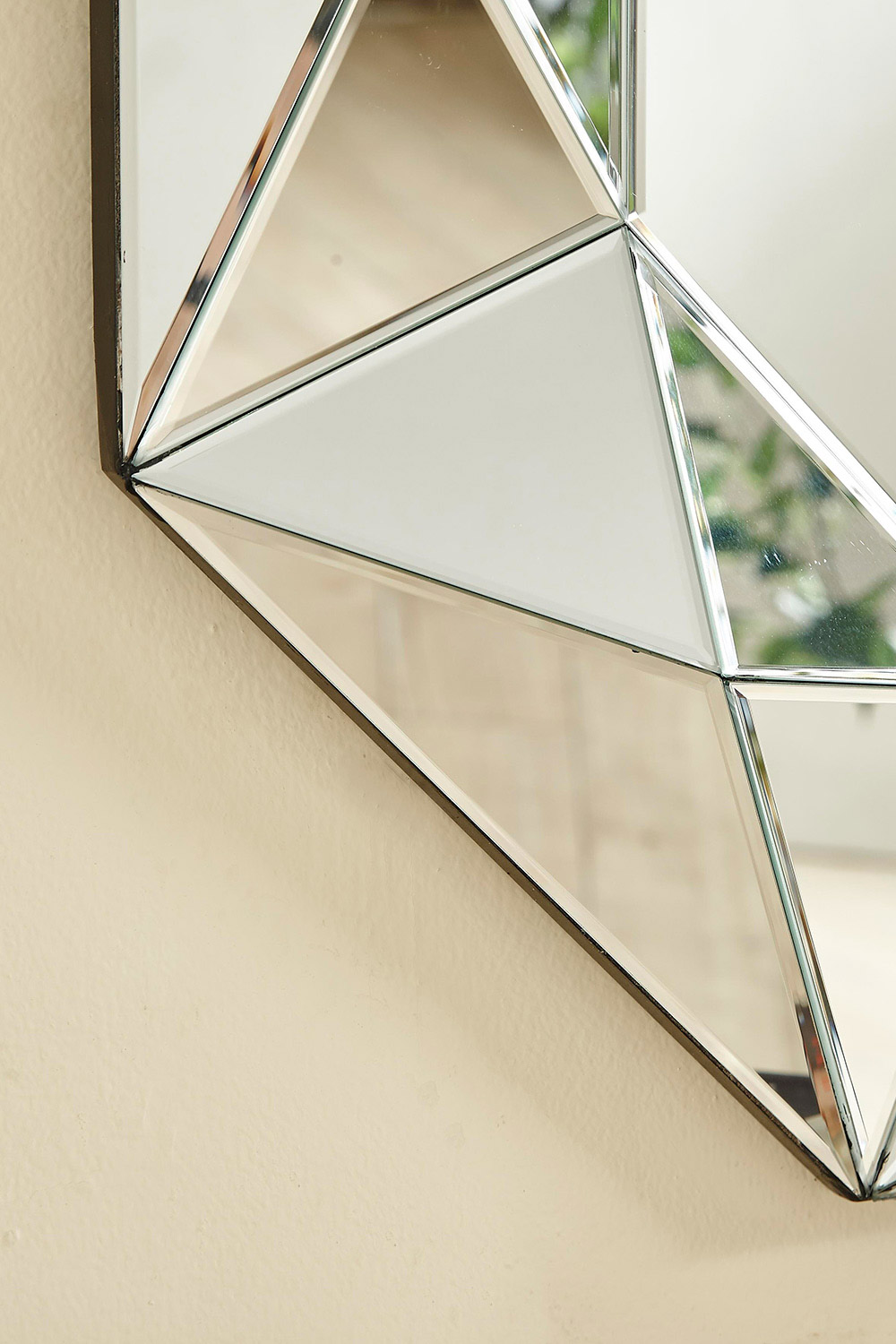 Elegant Wall Mirror - Clear, L 29" (MR9141)