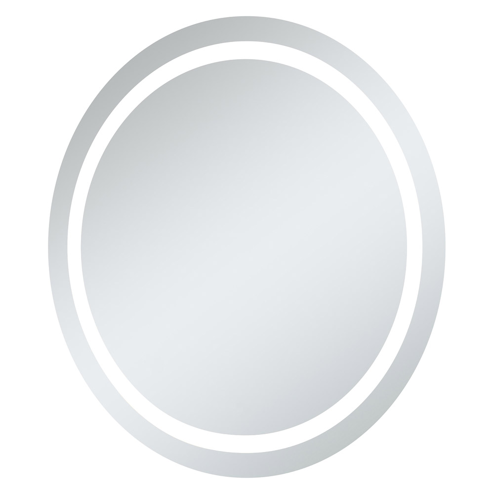 Elegant Wall Mirror - Clear/Cold White, D 36", H 36" (MRE-6006)